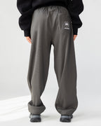 Textured Wide Leg Pants – Gray – Anti Basic streetwear Egypt (photo 11)