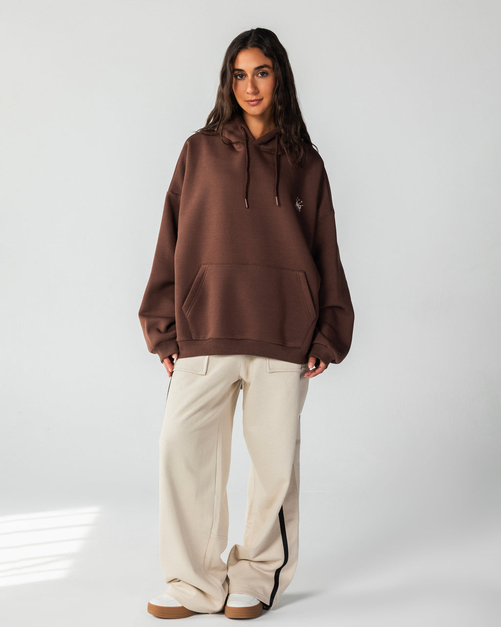 Too Cold – Balloon Hoodie – Brown – Anti Basic streetwear Egypt (photo 1)