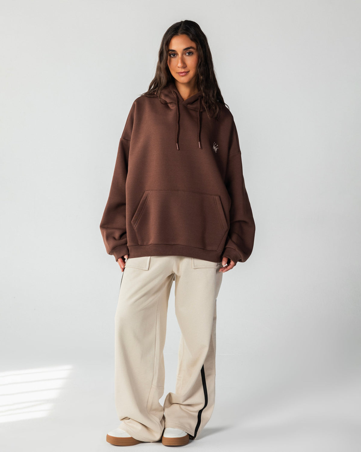 Too Cold – Balloon Hoodie – Brown – Anti Basic streetwear Egypt (photo 1)