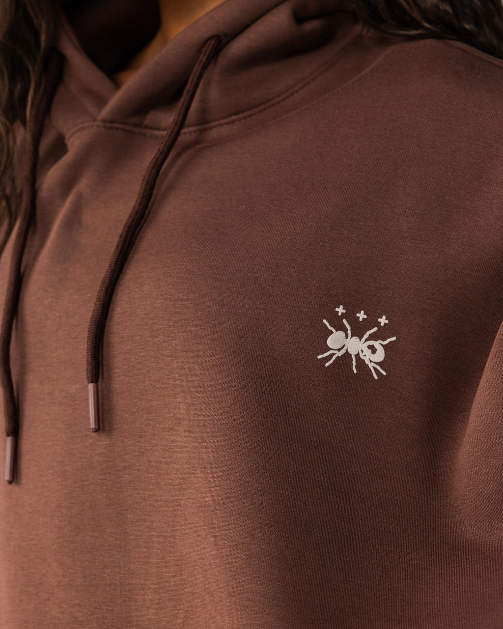Too Cold – Balloon Hoodie – Brown – Anti Basic streetwear Egypt (photo 4)