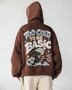 Too Cold – Balloon Hoodie – Brown – Anti Basic streetwear Egypt (photo 6)