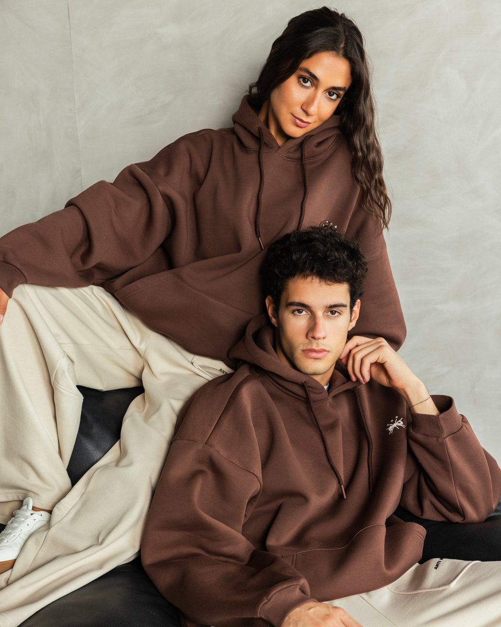 Too Cold – Balloon Hoodie – Brown – Anti Basic streetwear Egypt (photo 13)