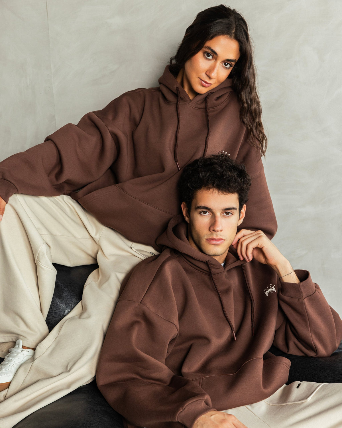 Too Cold – Balloon Hoodie – Brown – Anti Basic streetwear Egypt (photo 13)
