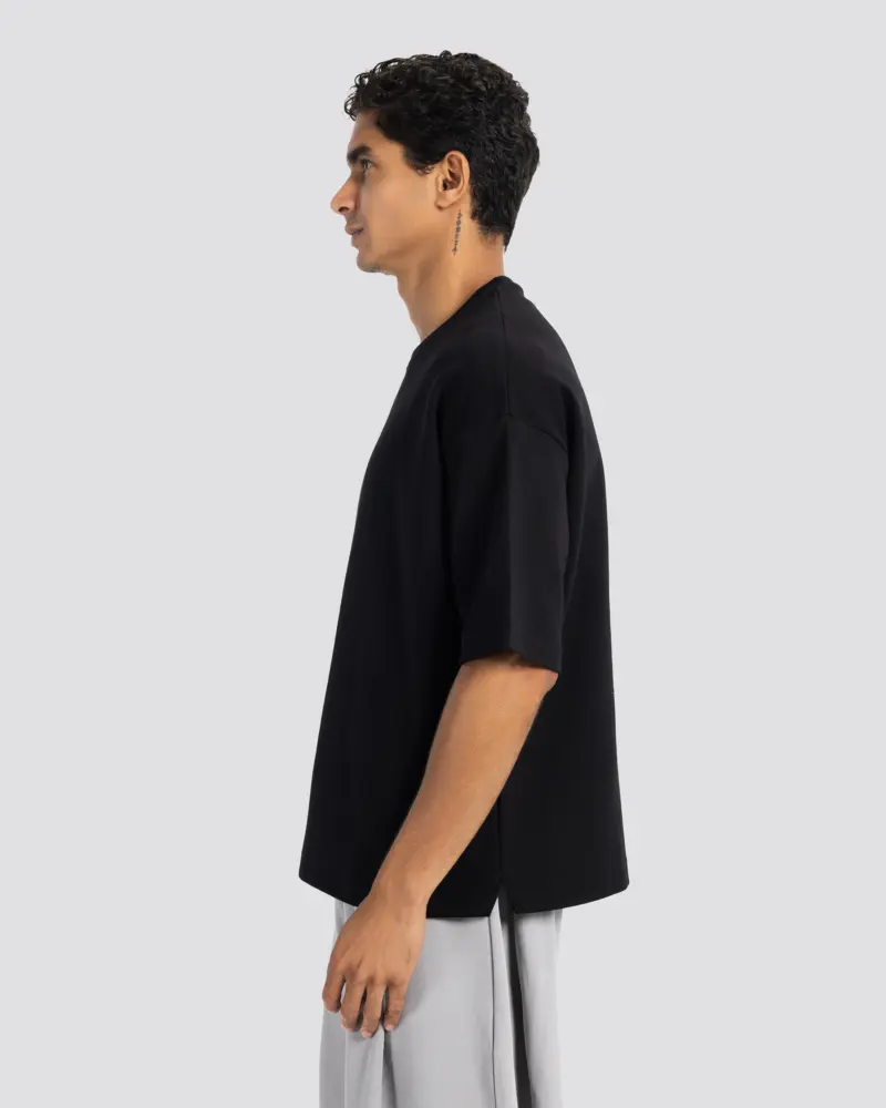 BOX T-Shirt – Black – Anti Basic streetwear Egypt (photo 2)