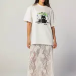 Cat Print Oversize T-Shirt
