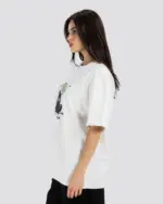 Cat Print Oversize T-Shirt – Anti Basic streetwear Egypt (photo 1)