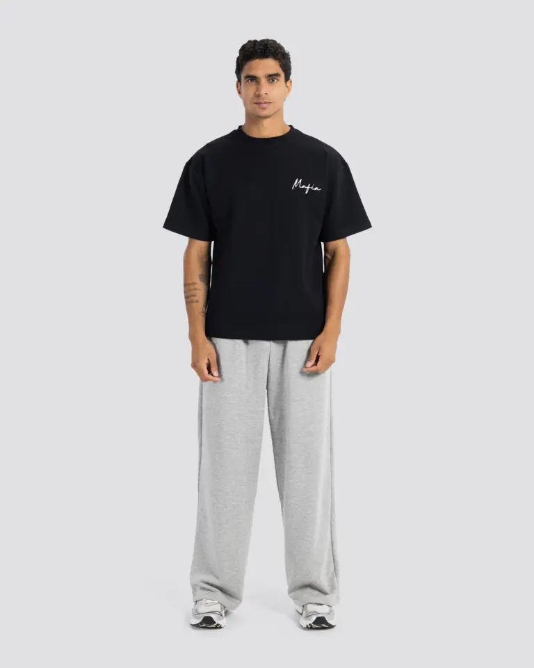 Mafia Oversize T-Shirt – Black – Anti Basic streetwear Egypt