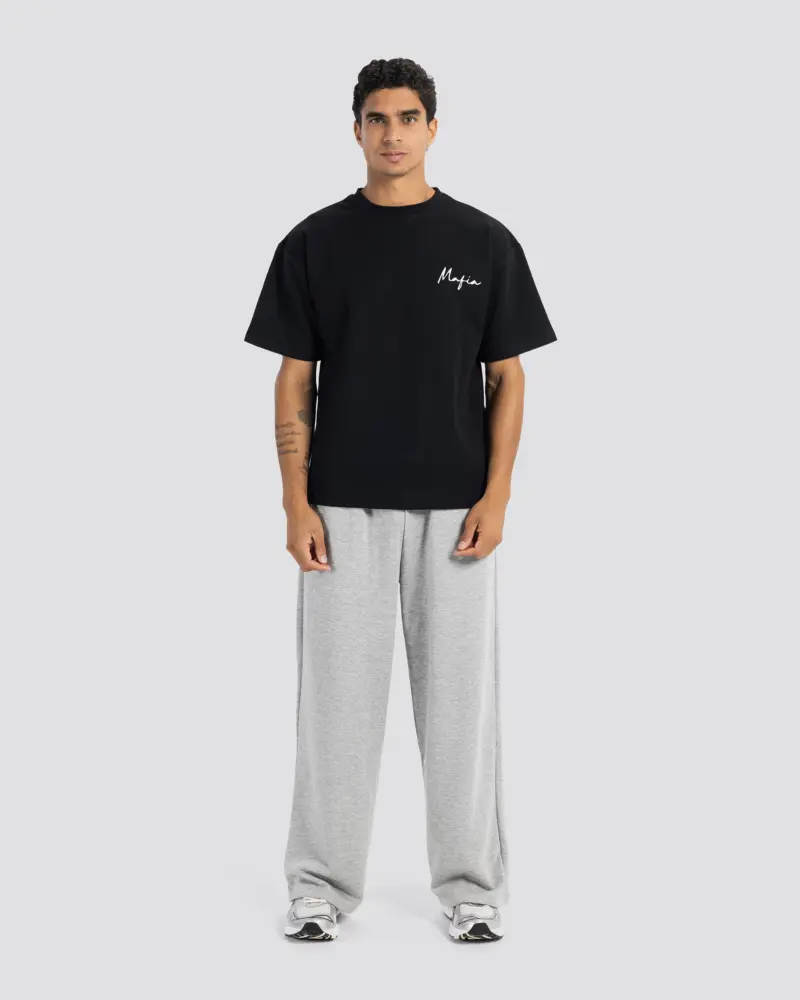 Mafia Oversize T-Shirt-Black1 Mafia Oversize T-Shirt – Black – Anti Basic streetwear Egypt