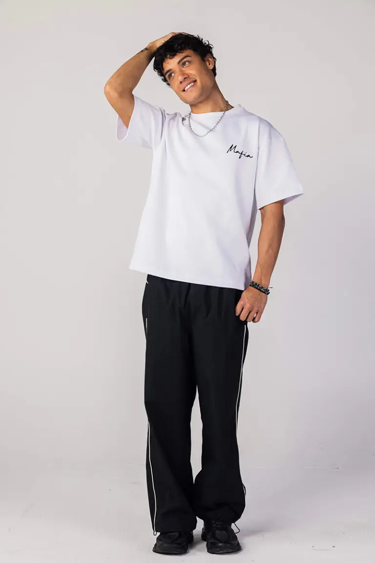 Mafia Oversize T Shirt White2 scaled