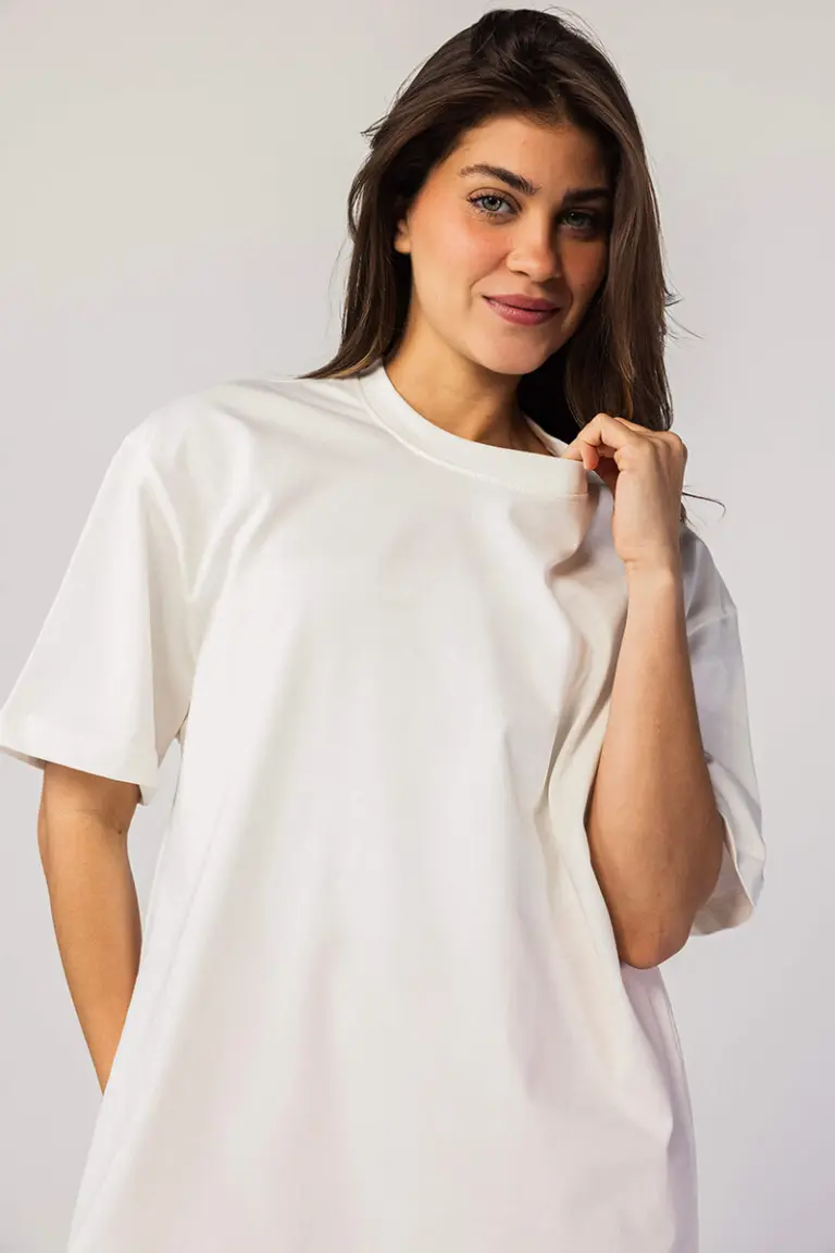 Oversize T Shirt off white1 scaled