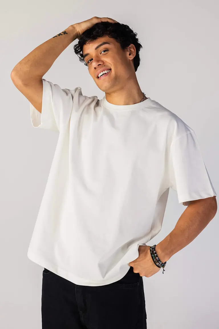 Oversize T Shirt white1 scaled