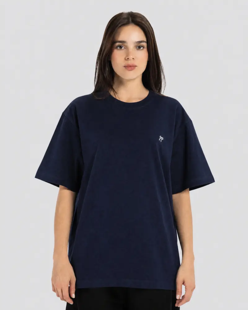 Ribbon Bow Oversize T-Shirt – Anti Basic streetwear Egypt (photo 4)
