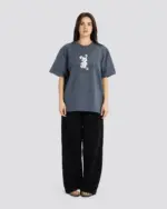 Starry Oversize T-Shirt – Gray – Anti Basic streetwear Egypt