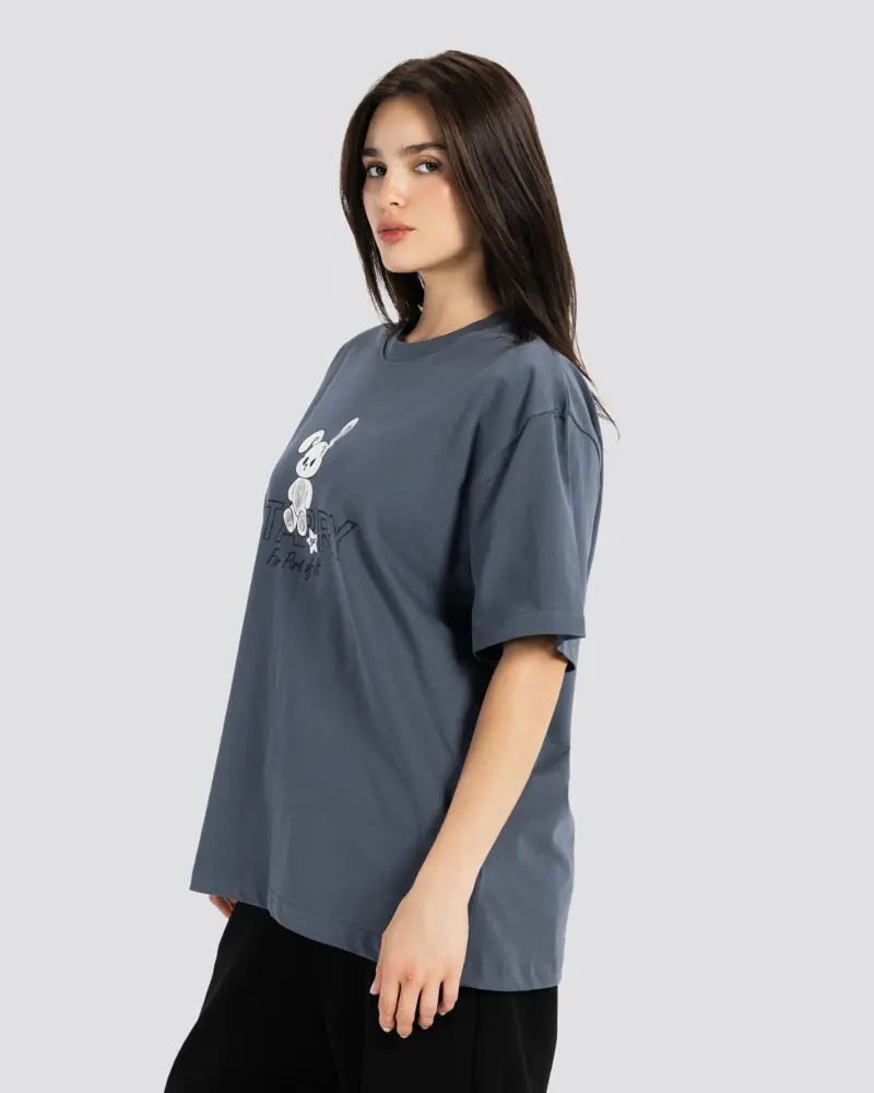 Starry Oversize T-Shirt – Anti Basic streetwear Egypt (photo 2)