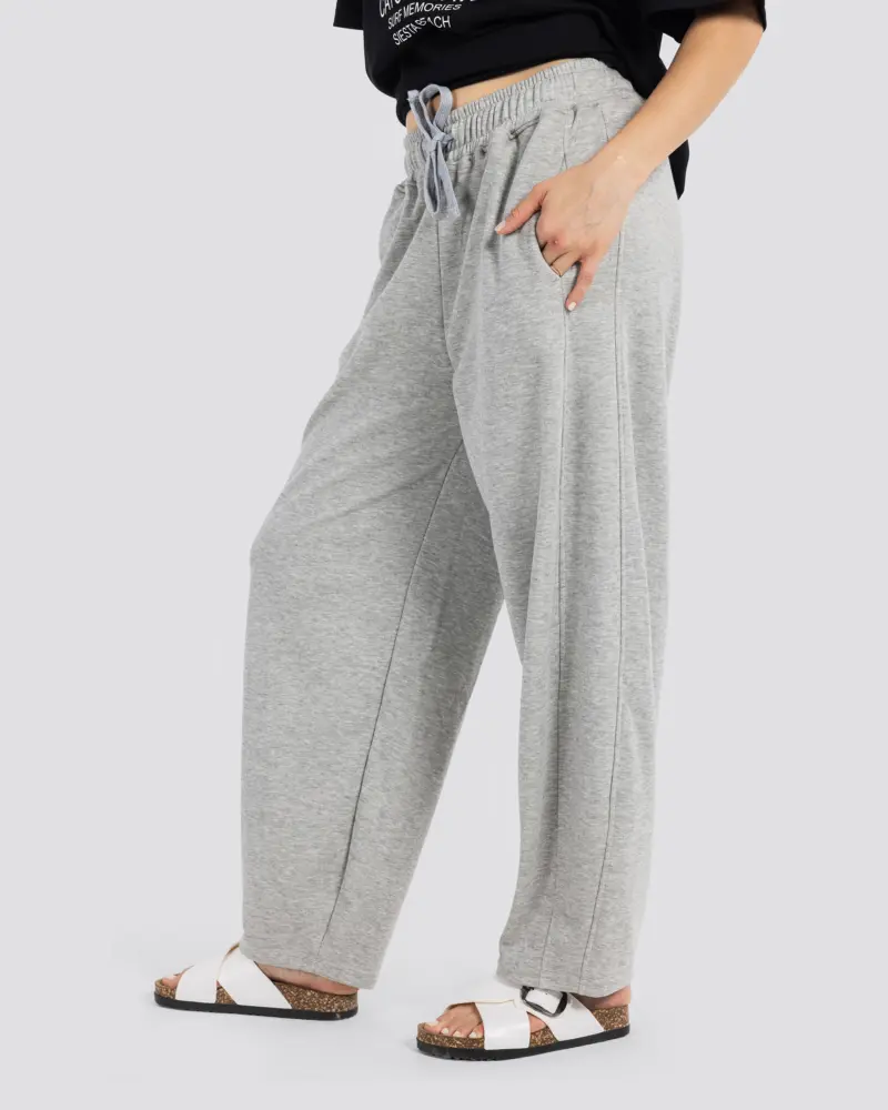 Sweat pants balloon – Gray – Anti Basic streetwear Egypt (photo 2)