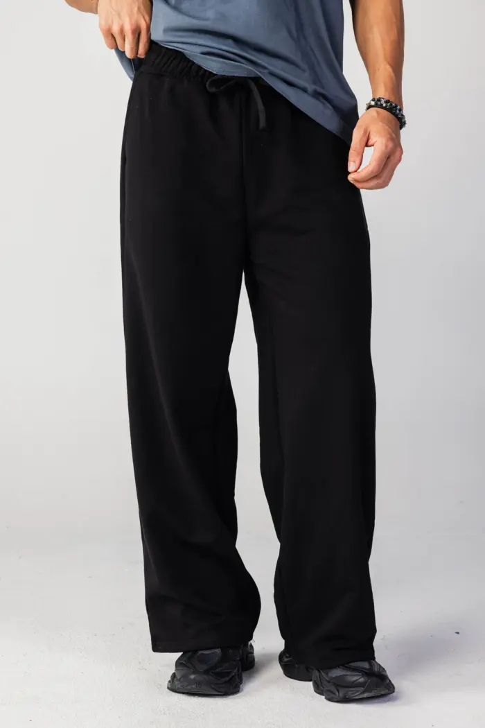 Wide-Leg Sweat Pants - Image 3