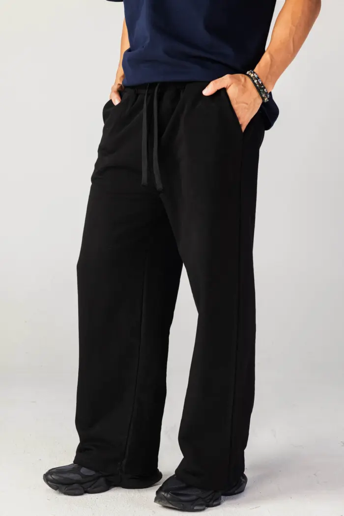 Wide-Leg Sweat Pants - Image 2