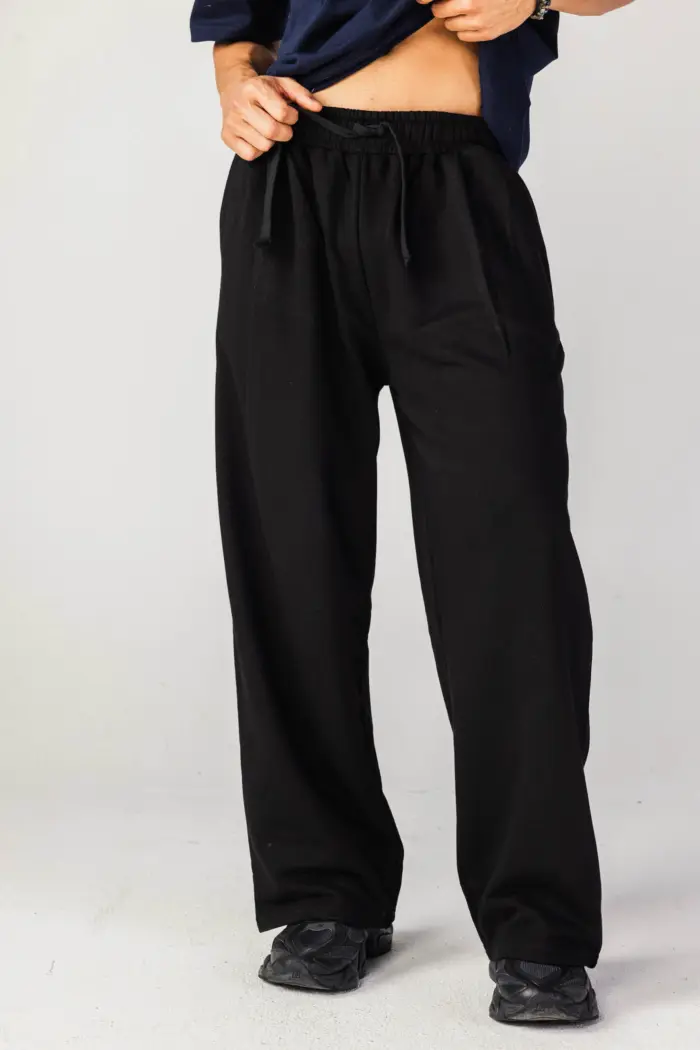 Wide-Leg Sweat Pants - Image 10