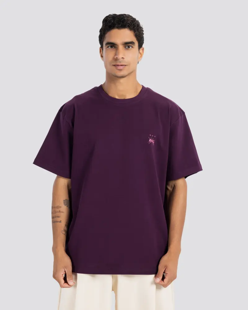 Ant Print Relaxed T-Shirt – Anti Basic streetwear Egypt (photo 3)