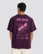 Ant Print Relaxed T-Shirt – Anti Basic streetwear Egypt (photo 2)
