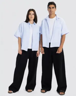 Boxy Embroidered Shirt – Anti Basic streetwear Egypt (photo 15)