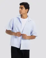 Boxy Embroidered Shirt – Anti Basic streetwear Egypt (photo 4)