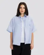 Boxy Embroidered Shirt – Anti Basic streetwear Egypt (photo 12)