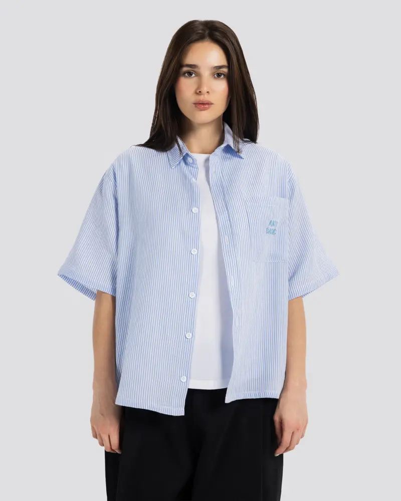 Boxy Embroidered Shirt – Anti Basic streetwear Egypt (photo 12)
