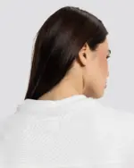Boxy-Fit Stitched T-Shirt – Off White – Anti Basic streetwear Egypt (photo 9)