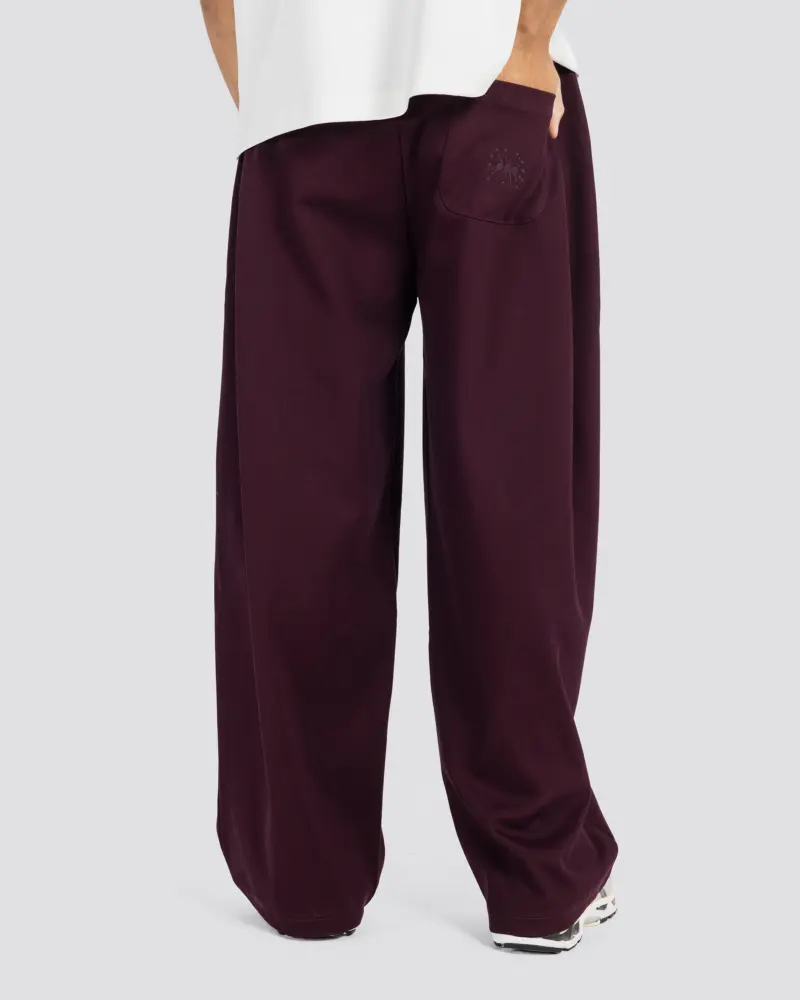 Cotton Two-Tuck Pants – Burgundy – Anti Basic streetwear Egypt (photo 2)