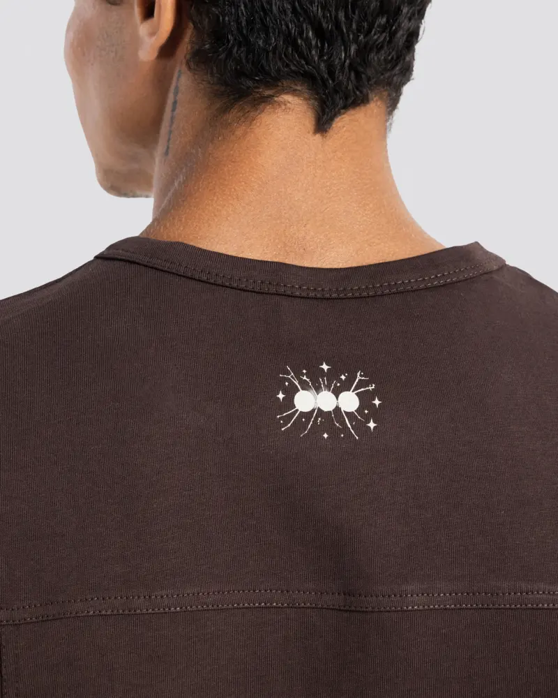 Lightweight Printed Tank – Brown – Anti Basic streetwear Egypt (photo 4)