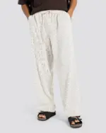 Relaxed Striped Linen Trousers – Anti Basic streetwear Egypt (photo 2)
